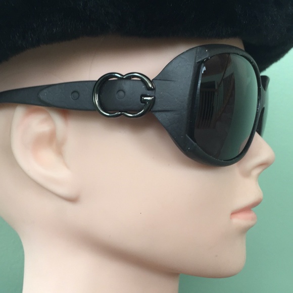 Gucci Rubber Frame Sunglasses - Picture 3 of 8